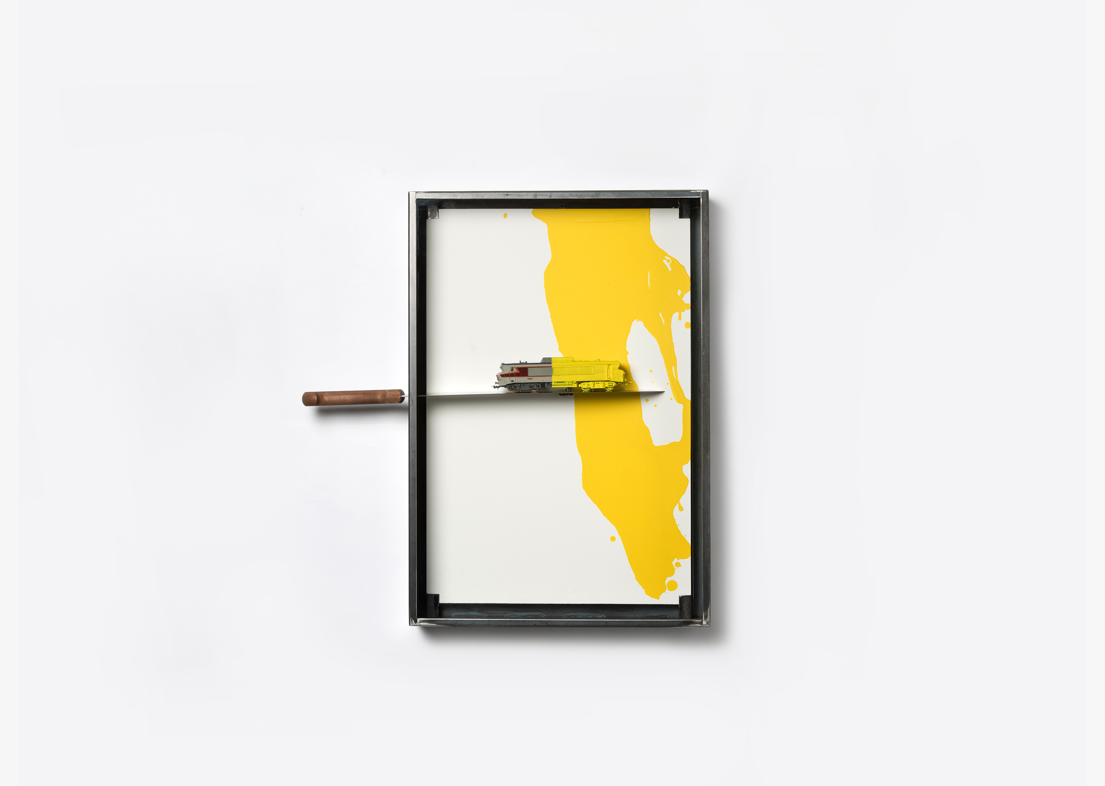 estampes Sans titre (train et couteau) Jannis Kounellis